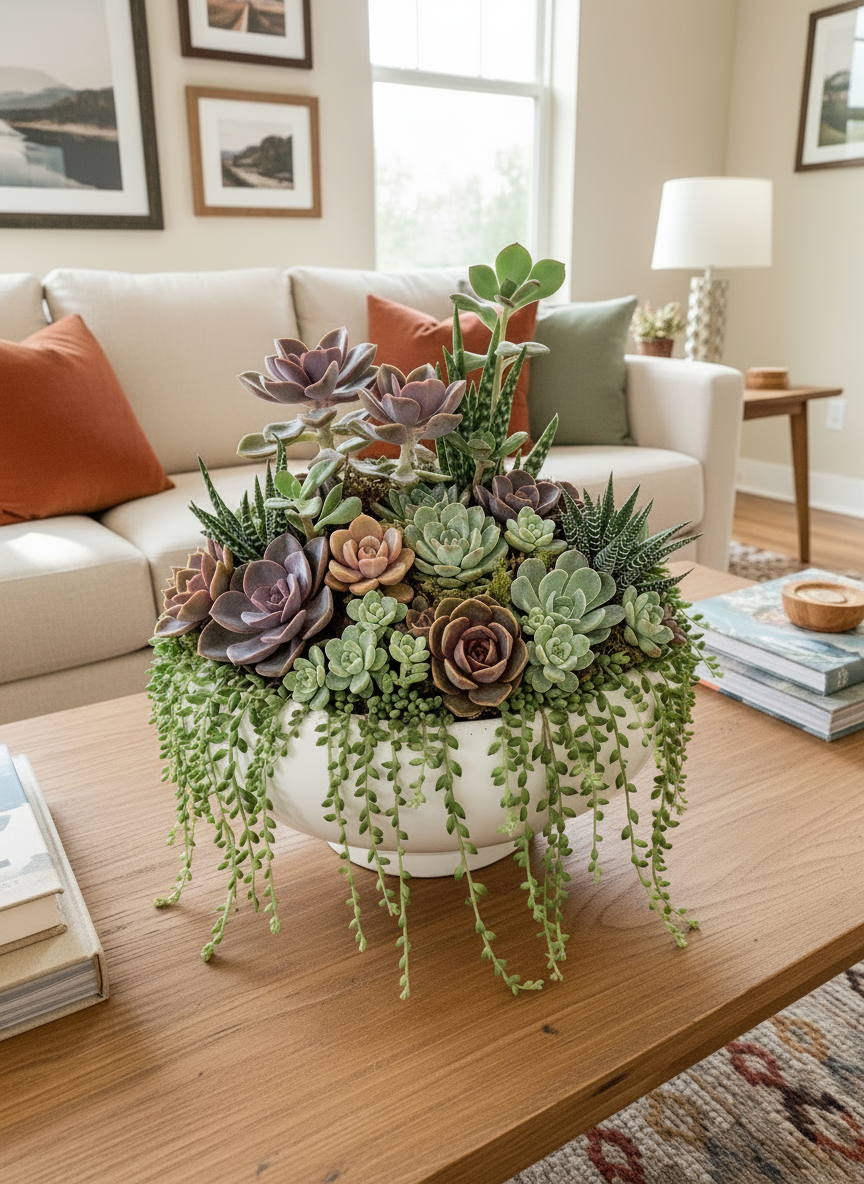 Succulent Arrangement- Planter