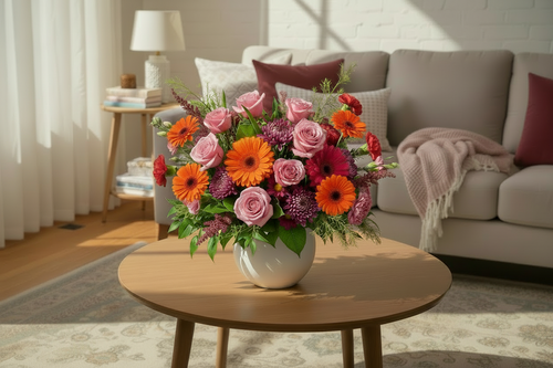 Mix vibrant flowers for fall 