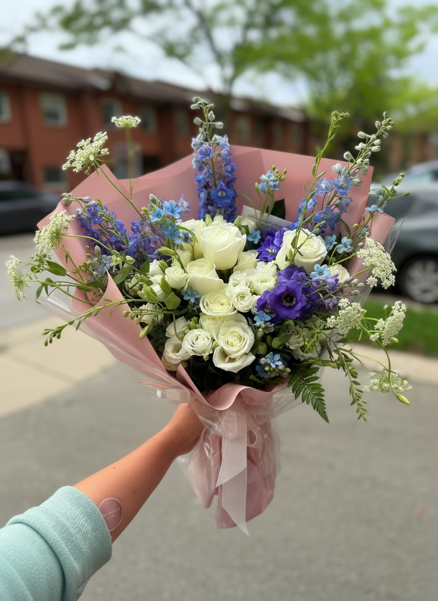 Victory In Bloom-Flower Bouquet